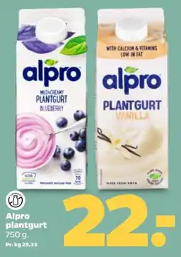 Netto Alpro plantgurt tilbud