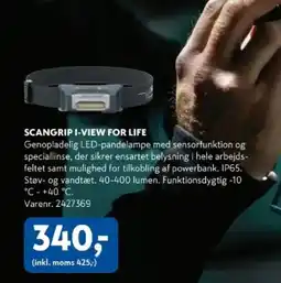 Davidsen Scangrip I-View for Life tilbud