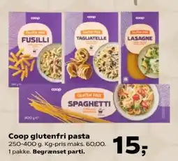 Kvickly Coop glutenfri pasta tilbud