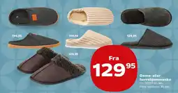 Kvickly Dame- eller herrehjemmesko tilbud