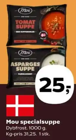 Kvickly Mou specialsuppe tilbud