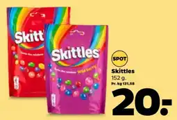 Netto Skittles Wild berry tilbud