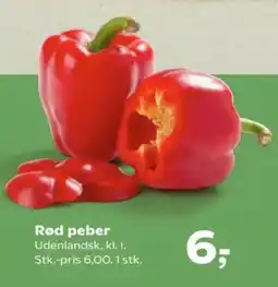 Kvickly Rød peber tilbud