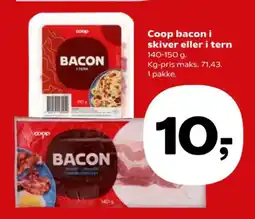 Kvickly Coop bacon tilbud