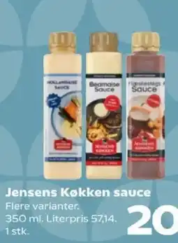 Kvickly Jensens Køkken sauce tilbud