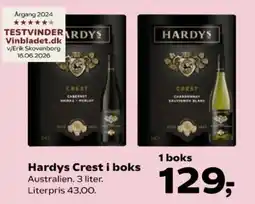 Kvickly Hardys Crest tilbud