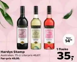 Kvickly Hardys Stamp tilbud