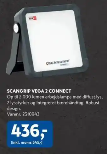 Scangrip vega 2 connect