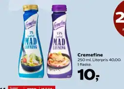 Kvickly Cremefine mad lavning tilbud