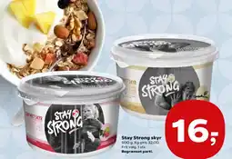 Kvickly Stay Strong skyr tilbud