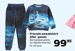 Kvickly Friends sweatshirt eller -pants tilbud