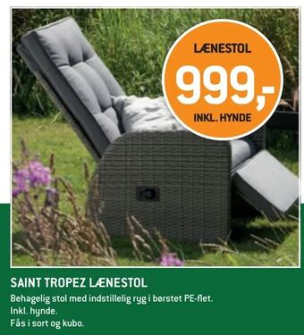 XL-BYG Saint tropez lænestol tilbud