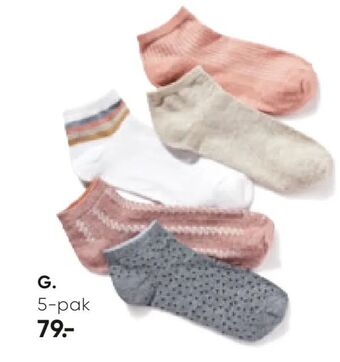 Bilka Footies med glimmer tilbud
