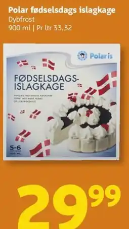 Løvbjerg Polaris fødselsdags islagkage tilbud