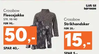Crossbow Fleecejakke
