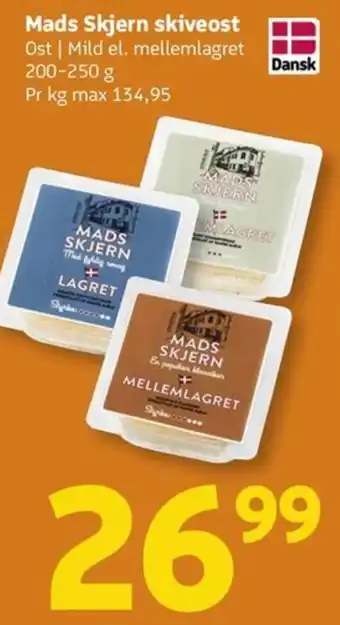 Mads Skjern skiveost