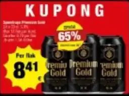 Calle Spendrups Premium Sam Premium Gold tilbud