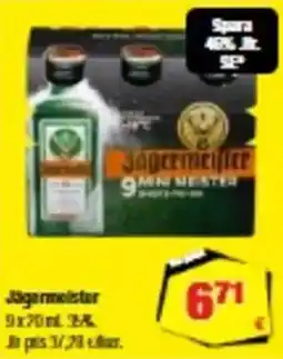 Calle Jägermeister tilbud