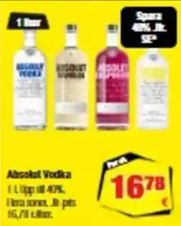 Calle Absolut Vodka tilbud