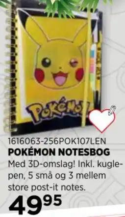 KiDS Coolshop Pokémon Notesbog tilbud