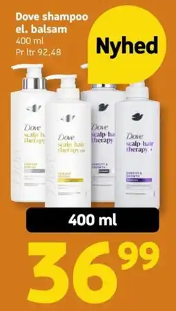 Løvbjerg Dove scalp hair therapy tilbud