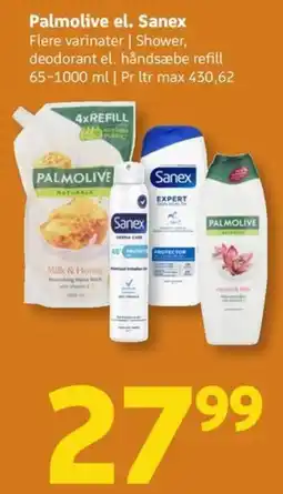 Løvbjerg Palmolive el. Sanex tilbud