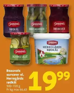 Løvbjerg Beauvais herregårds rødkål tilbud
