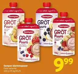 Løvbjerg Semper gröt puuro tilbud