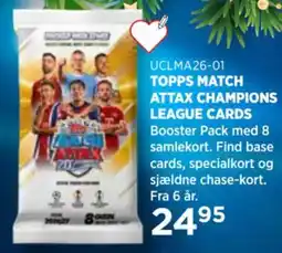 KiDS Coolshop Topps Match Attax Champions League Cards tilbud