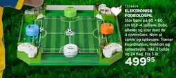 KiDS Coolshop Elektronisk fodboldspil tilbud