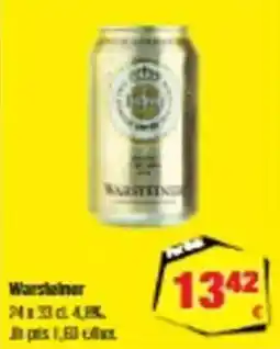 Calle Warsteiner tilbud
