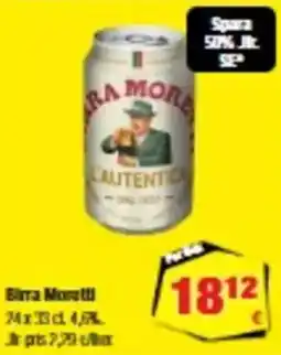 Calle Birra Moretti tilbud