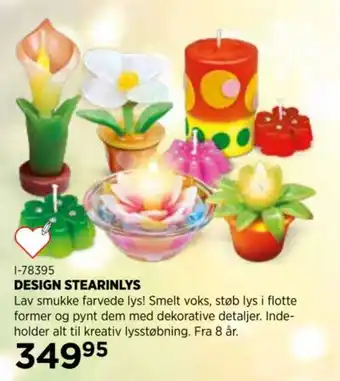 Design stearinlys