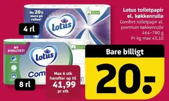 Lotus toilettepapir