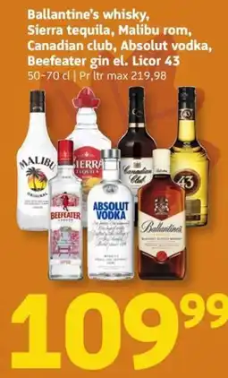Løvbjerg Ballantine's whisky tilbud