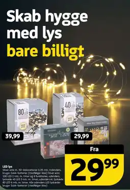 Løvbjerg LED lys tilbud