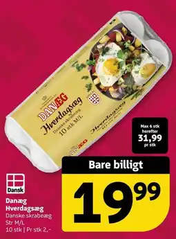 Løvbjerg Danæg Hverdagsæg tilbud