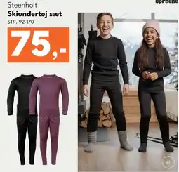 Dansk Outlet Steenholt skiundertøj sæt tilbud
