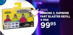 KiDS Coolshop Minions 3, Supreme Fart Blaster Refill tilbud