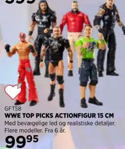 KiDS Coolshop Wwe Top Picks Actionfigur tilbud
