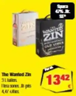 Calle The Wanted Zin tilbud