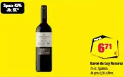 Calle Baron de Ley Reserva tilbud