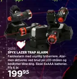 KiDS Coolshop Spyx Lazer Trap Alarm tilbud