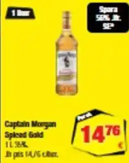 Calle Captain Morgan Spiced Gold tilbud