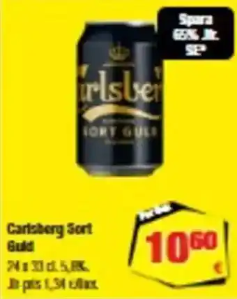 Carlsberg Sort Gold