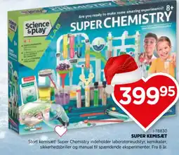 KiDS Coolshop Science & Play Super Chemistry tilbud