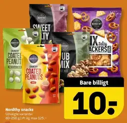 Løvbjerg Nordthy snacks tilbud