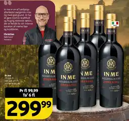 Løvbjerg In Me Negroamaro Zinfandel tilbud