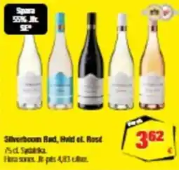 Calle Silverboom Rød, Hvid el. Rosé tilbud