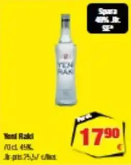 Calle Yeni Raki tilbud